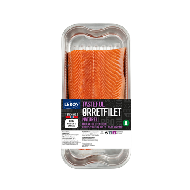Lerøy ørretfilet naturell